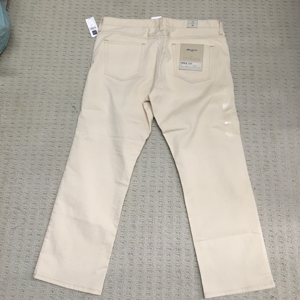 NEW Gap stone Pencil Cut jeans - Picture 2 of 4